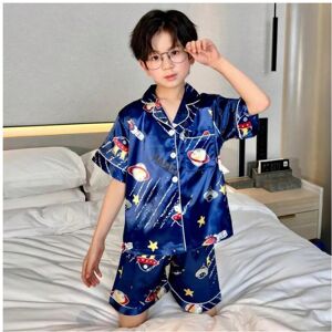 Gaatpot (3, 16(130cm-140cm)) Children's Pajamas Loungewear Boys' Summer Thin Cartoon Sho Gaatpot (3, 16(130cm-140cm)) Children's Pajamas Loungewear Boys' Summer Thin Cartoon Sho
