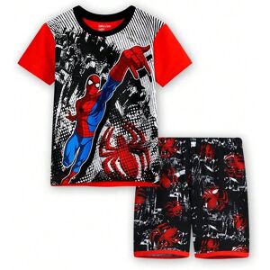 Gaatpot (02, 95(80-90cm)) Summer Boys Nighty children super hero Spider Cartoon Nightgow Gaatpot (02, 95(80-90cm)) Summer Boys Nighty children super hero Spider Cartoon Nightgow