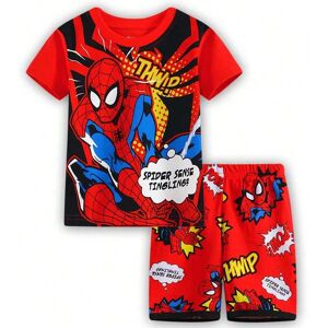 Gaatpot (01, 100(90-100cm)) Summer Boys Nighty children super hero Spider Cartoon Nightg Gaatpot (01, 100(90-100cm)) Summer Boys Nighty children super hero Spider Cartoon Nightg