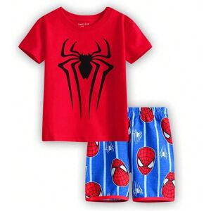 Gaatpot (04, 120(110-120cm)) Summer Boys Nighty children super hero Spider Cartoon Night Gaatpot (04, 120(110-120cm)) Summer Boys Nighty children super hero Spider Cartoon Night
