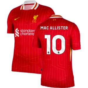 Nike (S) 2024-2025 Liverpool Home Shirt (Mac Allister 10) Nike (S) 2024-2025 Liverpool Home Shirt (Mac Allister 10)