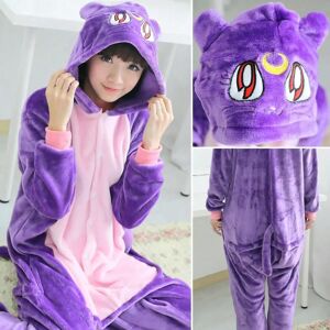 Gaatpot (Purple Cat, S (Height 145-155CM)) Adults Onesies Animal Pajamas Set Penguin Pan Gaatpot (Purple Cat, S (Height 145-155CM)) Adults Onesies Animal Pajamas Set Penguin Pan