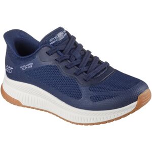(Blue, 5 (Adults')) Skechers BOBS Squad 4 Staple Look Women's Navy Trainers (Blue, 5 (Adults')) Skechers BOBS Squad 4 Staple Look Women's Navy Trainers
