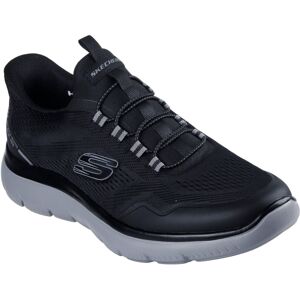 (Black, 12 (Adults')) Skechers Summits Top Rate Textile Men's Black/Charcoal Tra (Black, 12 (Adults')) Skechers Summits Top Rate Textile Men's Black/Charcoal Tra