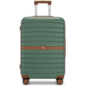 Unbranded (green and brown, 24) KONO 20+24+28Inch ABS/PC Striped Design with Cabin Suitcas Unbranded (green and brown, 24) KONO 20+24+28Inch ABS/PC Striped Design with Cabin Suitcas
