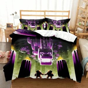 ETECHMART (5, EU Single 135x200cm) Games My World Bedding Set,Minecraft Steve Creeper Swor ETECHMART (5, EU Single 135x200cm) Games My World Bedding Set,Minecraft Steve Creeper Swor