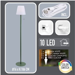 URBN Living (Green) USB Colour Changing Accent Floor Lamp 10 LED Indoor Outdoor IP44 Night L URBN Living (Green) USB Colour Changing Accent Floor Lamp 10 LED Indoor Outdoor IP44 Night L