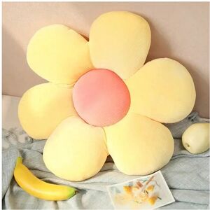 Gaatpot (yellow, 40x40cm) Colorful Flowers Plush Pillow Plant Petal Cushion Stuffed for Gaatpot (yellow, 40x40cm) Colorful Flowers Plush Pillow Plant Petal Cushion Stuffed for