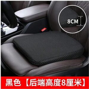 Gaatpot (Black, Cotton) 8cm Car Wedge Leveling Seat Cushion Memory Foam Car Driver Seat Gaatpot (Black, Cotton) 8cm Car Wedge Leveling Seat Cushion Memory Foam Car Driver Seat