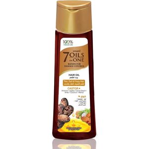 Unbranded Emami 7 Oils in 1 Blends for Damage Control Hair Oil with Castor 200ml For Thi Unbranded Emami 7 Oils in 1 Blends for Damage Control Hair Oil with Castor 200ml For Thi