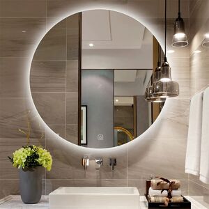 Unbranded Bathroom Mirror With LED Lights 50*50cm Unbranded Bathroom Mirror With LED Lights 50*50cm