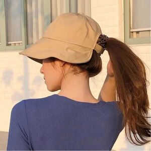 Gaatpot (Khaki) Foldable Summer Wide Brim Sunhat Women Sun Hats Adjustable Outdoor Beach Gaatpot (Khaki) Foldable Summer Wide Brim Sunhat Women Sun Hats Adjustable Outdoor Beach