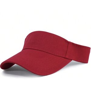 Gaatpot (Red, 54-60cm) Summer Sun Hats Men Women Cotton Adjustable Visor UV Protection T Gaatpot (Red, 54-60cm) Summer Sun Hats Men Women Cotton Adjustable Visor UV Protection T