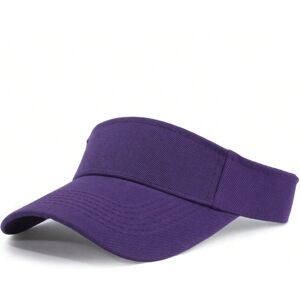 Gaatpot (Purple, 54-60cm) Summer Sun Hats Men Women Cotton Adjustable Visor UV Protectio Gaatpot (Purple, 54-60cm) Summer Sun Hats Men Women Cotton Adjustable Visor UV Protectio