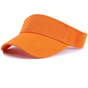 Gaatpot (Orange, 54-60cm) Summer Sun Hats Men Women Cotton Adjustable Visor UV Protectio Gaatpot (Orange, 54-60cm) Summer Sun Hats Men Women Cotton Adjustable Visor UV Protectio