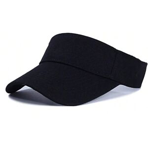 Gaatpot (Black, 54-60cm) Summer Sun Hats Men Women Cotton Adjustable Visor UV Protection Gaatpot (Black, 54-60cm) Summer Sun Hats Men Women Cotton Adjustable Visor UV Protection