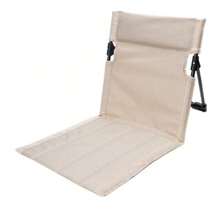 Gaatpot (white) 1pc Foldable Camping Chair Outdoor Garden Park Single Lazy Chair Backres Gaatpot (white) 1pc Foldable Camping Chair Outdoor Garden Park Single Lazy Chair Backres