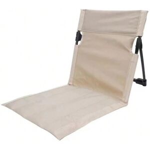 Gaatpot (WHITE) Foldable Camping Chair Outdoor Garden Park Single Lazy Chair Backrest Cu Gaatpot (WHITE) Foldable Camping Chair Outdoor Garden Park Single Lazy Chair Backrest Cu