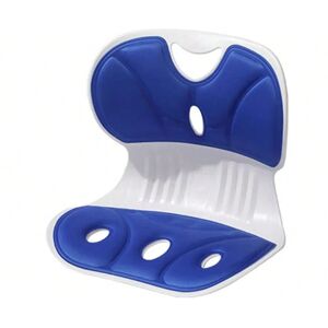 Gaatpot (Dark Blue, L) Waist Protection Comfortable Seat Cushion Soft Pain Relief Seat P Gaatpot (Dark Blue, L) Waist Protection Comfortable Seat Cushion Soft Pain Relief Seat P