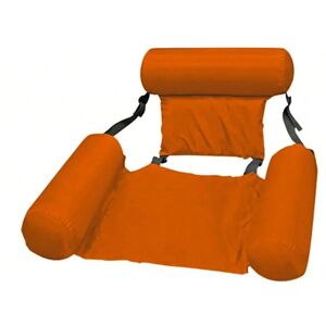 DOQAUS (Orange) Swimming Pool Lounge Chair, Swimming Pool Floats, Inflatable Swimming C DOQAUS (Orange) Swimming Pool Lounge Chair, Swimming Pool Floats, Inflatable Swimming C