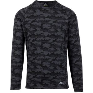 (S, Dark Grey) Trespass Mens Arno Base Layer Top (S, Dark Grey) Trespass Mens Arno Base Layer Top
