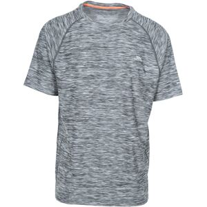 (XS, Carbon Marl) Trespass Mens Gaffney Active T-Shirt (XS, Carbon Marl) Trespass Mens Gaffney Active T-Shirt