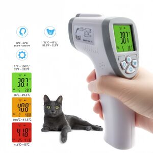 Unbranded Non Contact Animal Pet Infrared Thermometer 3 Modes Dog Pig Body Temperature Tes Unbranded Non Contact Animal Pet Infrared Thermometer 3 Modes Dog Pig Body Temperature Tes