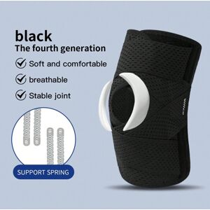 Gaatpot (AB003B-BK, S) 1PC Sports Kneepad Men Women Pressurized Elastic Knee Pads Arthri Gaatpot (AB003B-BK, S) 1PC Sports Kneepad Men Women Pressurized Elastic Knee Pads Arthri