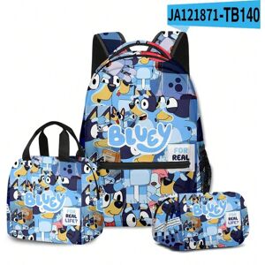 Ibywind (6) 3pcs Bluey Backpack Set Pencil Case Children Lunch Box Bento Bags Mochilas H Ibywind (6) 3pcs Bluey Backpack Set Pencil Case Children Lunch Box Bento Bags Mochilas H