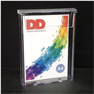 Not Appicable A4 Outdoor Leaflet Holder and Dispenser - Wall Mounted with Lid Not Appicable A4 Outdoor Leaflet Holder and Dispenser - Wall Mounted with Lid