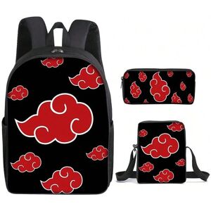 Gaatpot (7) School Children Anime Naruto Backpack for Boys Students 3 Pcs Set School Bag Gaatpot (7) School Children Anime Naruto Backpack for Boys Students 3 Pcs Set School Bag