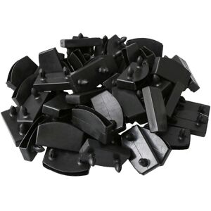 FURTALK (As show, One size) 50pcs Bed Slat Plastic End Caps Holders 55mm Black - FURTALK (As show, One size) 50pcs Bed Slat Plastic End Caps Holders 55mm Black -