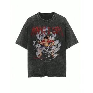 Gaatpot (black4, XL) ONE PIECE One Piece Gear 5 Bounty Poster T Shirt Anime T-Shirt Desi Gaatpot (black4, XL) ONE PIECE One Piece Gear 5 Bounty Poster T Shirt Anime T-Shirt Desi