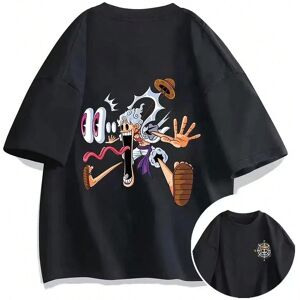 Gaatpot (1, XXXL) D Luffy Anime ONE PIECE Men T-shirt Gear 5 Printed T-shirt Leisure Spo Gaatpot (1, XXXL) D Luffy Anime ONE PIECE Men T-shirt Gear 5 Printed T-shirt Leisure Spo