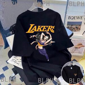 Gaatpot (8, XXL) Black T-shirt Printed Luffy Parent-child T-shirt: One Piece Genuine Aut Gaatpot (8, XXL) Black T-shirt Printed Luffy Parent-child T-shirt: One Piece Genuine Aut