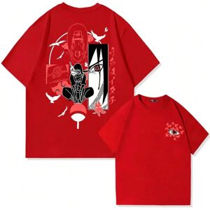 Gaatpot (6, XL) Naruto Animation Derivatives T-shirt Uchiha Itachi Uchiha Sasuke Printin Gaatpot (6, XL) Naruto Animation Derivatives T-shirt Uchiha Itachi Uchiha Sasuke Printin