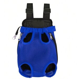 Gaatpot (Blue, L) Double Shoulder Breathable Portable Travel Pet Dog Carrier Backpack Me Gaatpot (Blue, L) Double Shoulder Breathable Portable Travel Pet Dog Carrier Backpack Me