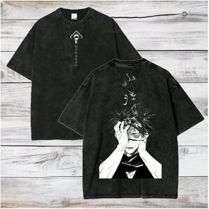 Gaatpot (10, L) Gojo Satoru Jujutsu Kaisen T Shirt Men Women Tshirt Washed Cotton T-shir Gaatpot (10, L) Gojo Satoru Jujutsu Kaisen T Shirt Men Women Tshirt Washed Cotton T-shir