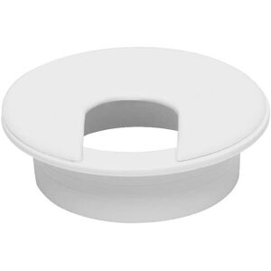 Unbranded (As show, One size) Desk Grommet 10 Pcs Round Recessed Cable Grommets 50mm Plast Unbranded (As show, One size) Desk Grommet 10 Pcs Round Recessed Cable Grommets 50mm Plast