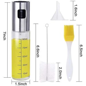 Unbranded (As show, One size) Oil Spray, Air Fryer Oil Spray 100ml Cooking Spray Oil Spray Unbranded (As show, One size) Oil Spray, Air Fryer Oil Spray 100ml Cooking Spray Oil Spray
