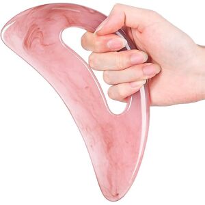Unbranded (As show, One size) Gua Sha Massage Tool With Resin Handle - Great Scraping Tool Unbranded (As show, One size) Gua Sha Massage Tool With Resin Handle - Great Scraping Tool
