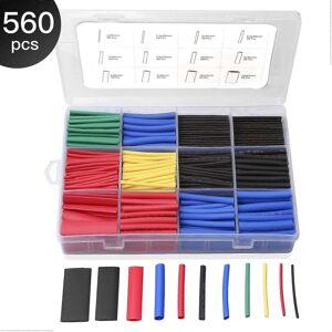 Unbranded (As show, One size) 560PCS Heat Shrink Tubing 2:1, Electrical Wire Cable Wrap As Unbranded (As show, One size) 560PCS Heat Shrink Tubing 2:1, Electrical Wire Cable Wrap As