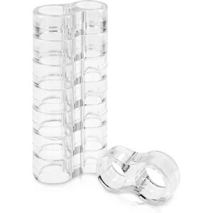 Unbranded (As show, One size) Set of 8 pieces PVC door handle stopper - Transparent wall d Unbranded (As show, One size) Set of 8 pieces PVC door handle stopper - Transparent wall d