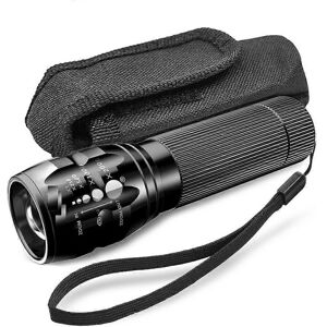 Unbranded (As show, One size) Powerful torch bike light telescopic focus three lumen zoom Unbranded (As show, One size) Powerful torch bike light telescopic focus three lumen zoom