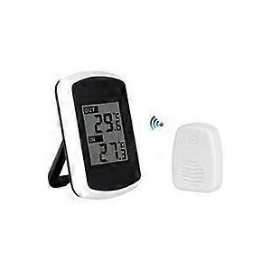 Unbranded (As show, One size) Lcd Wireless Indoor Outdoor Thermometer Temperature Measurem Unbranded (As show, One size) Lcd Wireless Indoor Outdoor Thermometer Temperature Measurem
