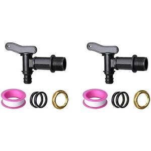 Unbranded (As show, One size) 3/4" Water Butt Tap Plastic Snap-Fit Hosepipe Rain Barr Unbranded (As show, One size) 3/4" Water Butt Tap Plastic Snap-Fit Hosepipe Rain Barr