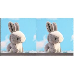 Unbranded (As show, One size) 2 Backpack Office Supplies Bunny Plush Keychain Toys for Kid Unbranded (As show, One size) 2 Backpack Office Supplies Bunny Plush Keychain Toys for Kid