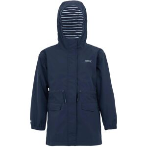 (11-12 Years, Navy/White) Regatta Childrens/Kids Ballina Stripe Waterproof Jacke (11-12 Years, Navy/White) Regatta Childrens/Kids Ballina Stripe Waterproof Jacke