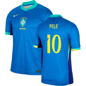Nike (L) 2024-2025 Brazil Away Shirt (Pele 10) Nike (L) 2024-2025 Brazil Away Shirt (Pele 10)