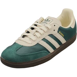 (4) adidas Samba Og Mens Fashion Trainers in Green Off White (4) adidas Samba Og Mens Fashion Trainers in Green Off White
